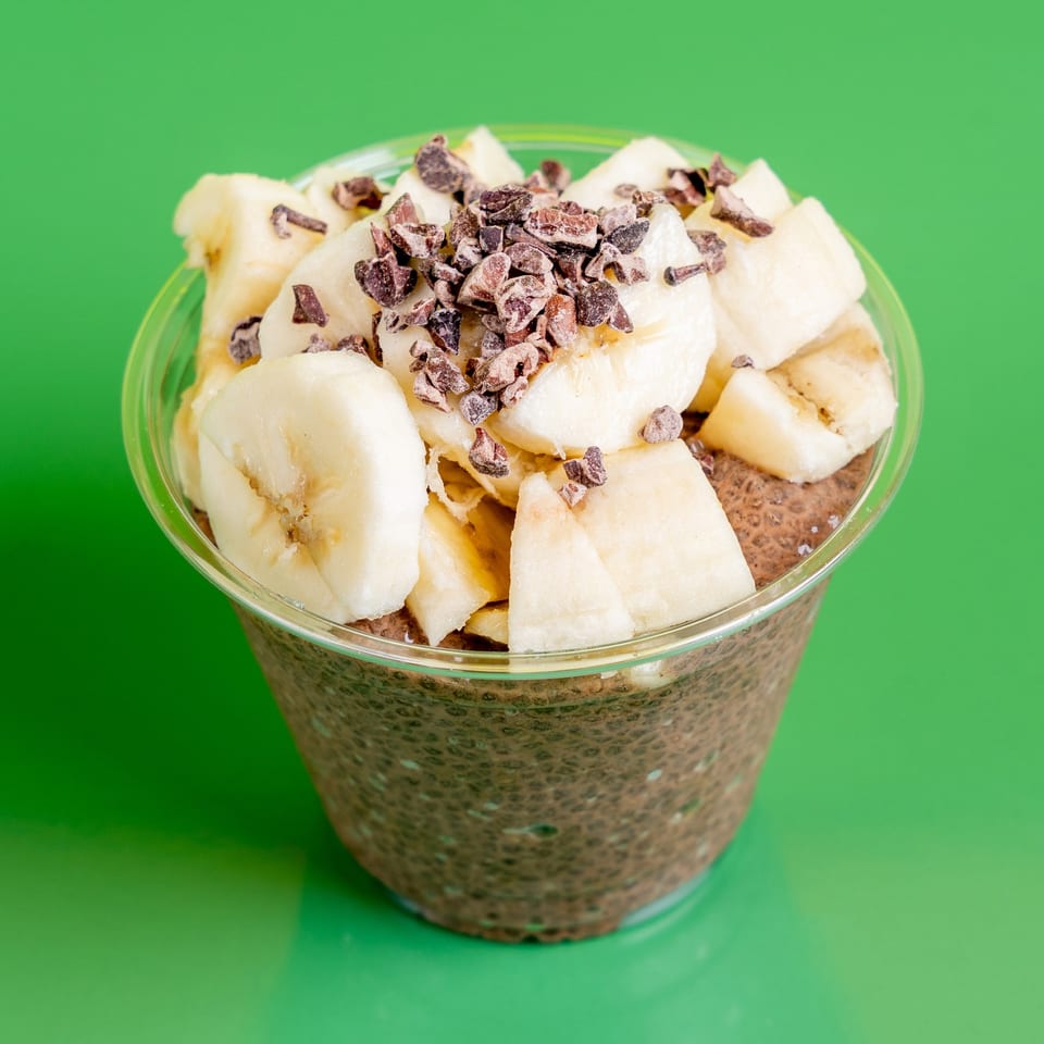 Cacao chia pudding