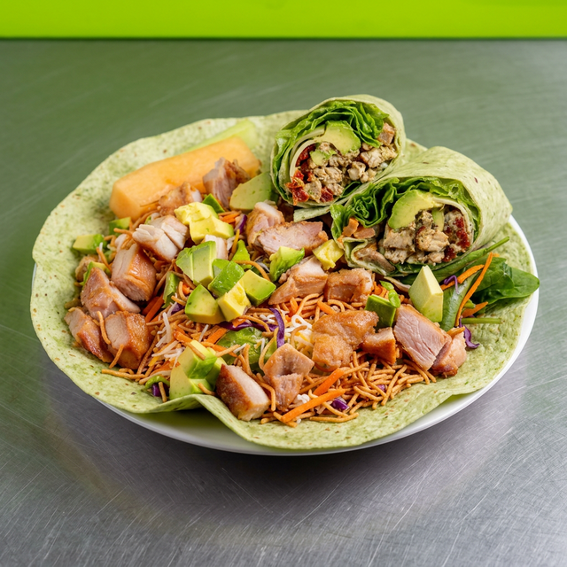 Pesto Chicken Wrap.