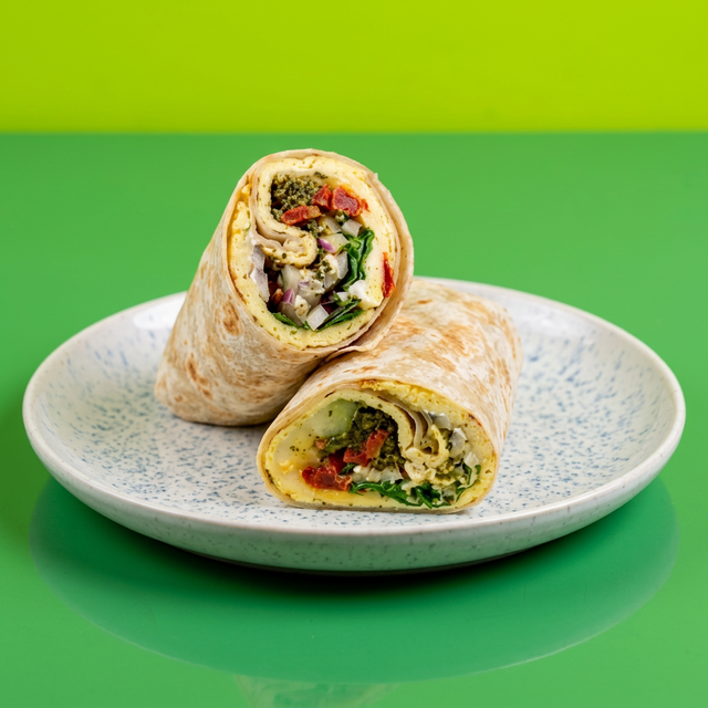 Pesto Burrito.