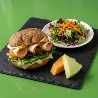 Pesto Turkey sandwich