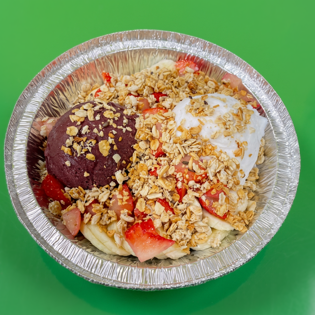 1/2 Acai + 1/2 Coconut.