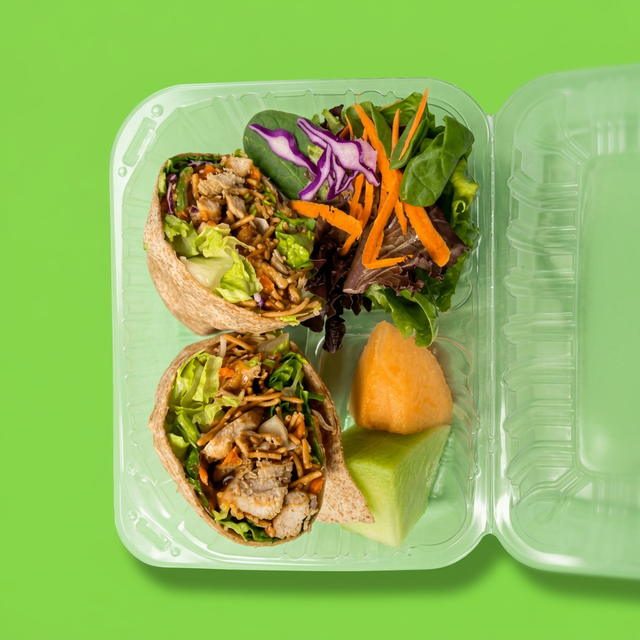 Asian Salad Wrap.