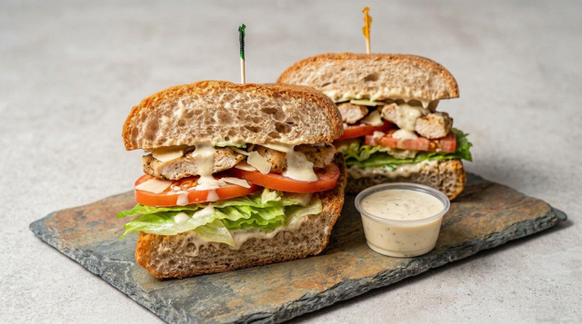 Caesar Sandwich.